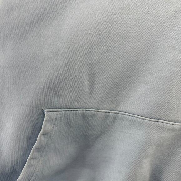 Ninth Hall Fundamentals Sweatshirt Men's XL Blue Boxy Faded Distressed Logo - Picture 4 of 16